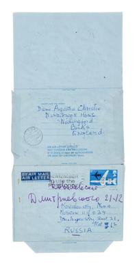 CHRISTIE, Agatha. Autographed letter signed ("Agatha Christie"), Winterbrook House, Wallingford, Berkshire, 20 August 1972.