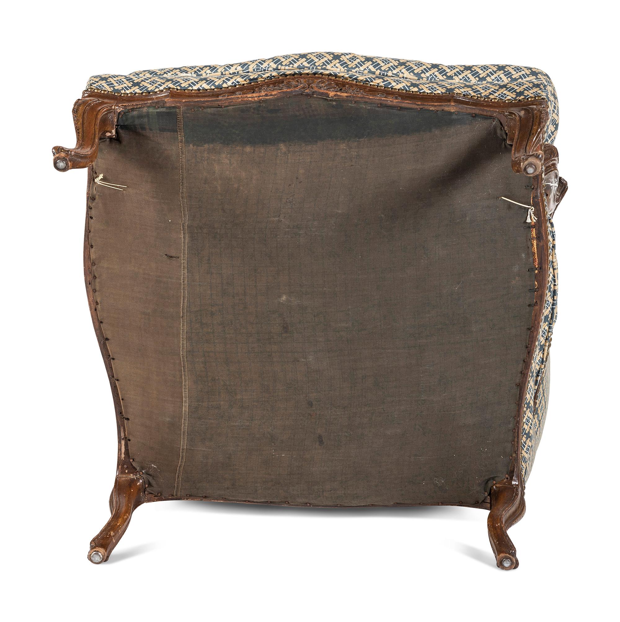 A Louis XV Style Bergere a l'Oreille