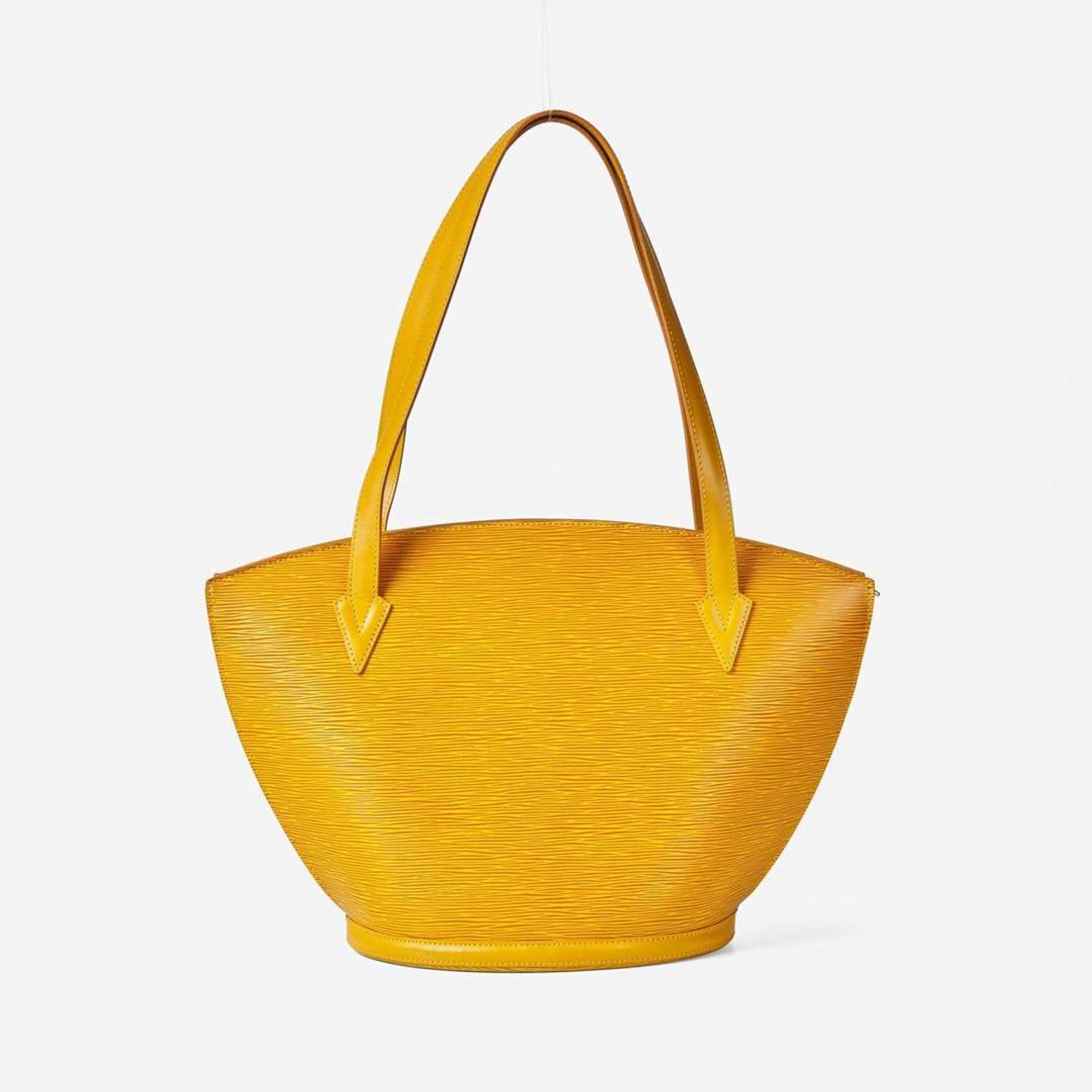 A Louis Vuitton St. Jacques GM Shopping Tote in Yellow Louis Vuitton