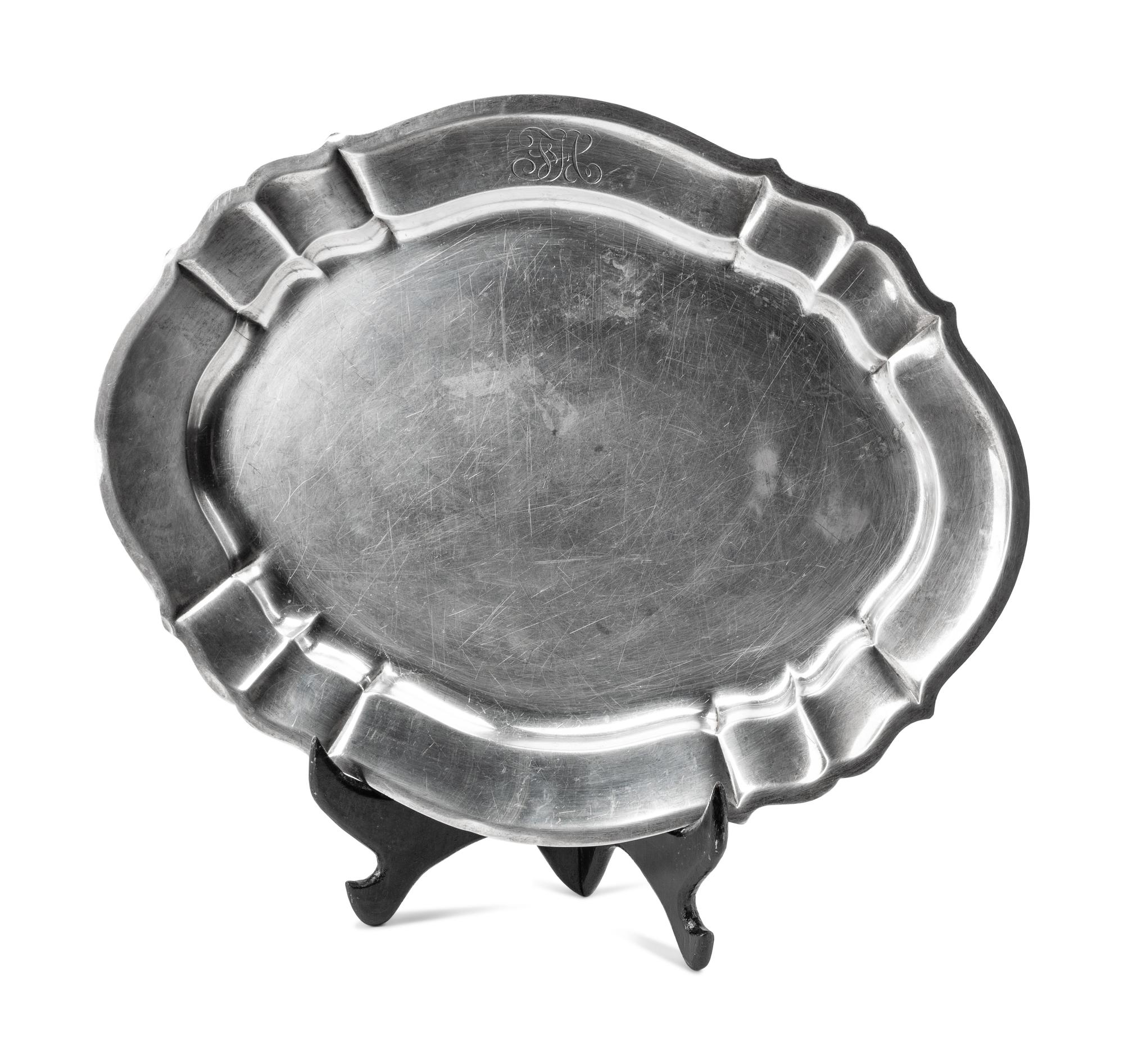 An American Silver Tray
