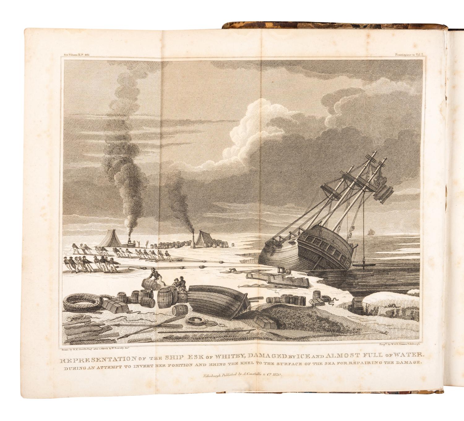 SCORESBY, William, Jr. (1789-1857). An Account of the Arctic Regions, with a History and Description of the Northern Whale-Fishery . Edinburgh: for Archibald Constable, 1820.