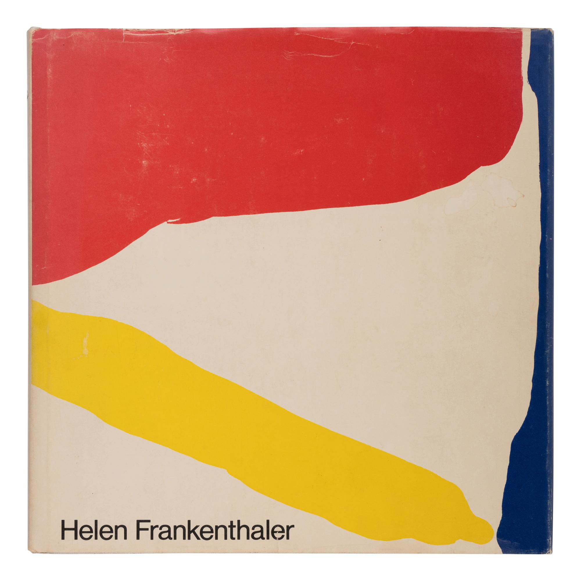 [FRANKENTHALER, Helen (1928-2011)]. GOOSSEN, Eugene C. (1920-1997). Helen Frankenthaler . New York, Washington, and London: Frederick A. Praeger, Publishers for the Whitney Museum of American Art and the International Council of the Museum of Modern Art, 1969.