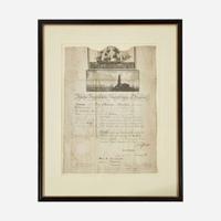 [Presidential] Jefferson, Thomas Signed Ship's Passport