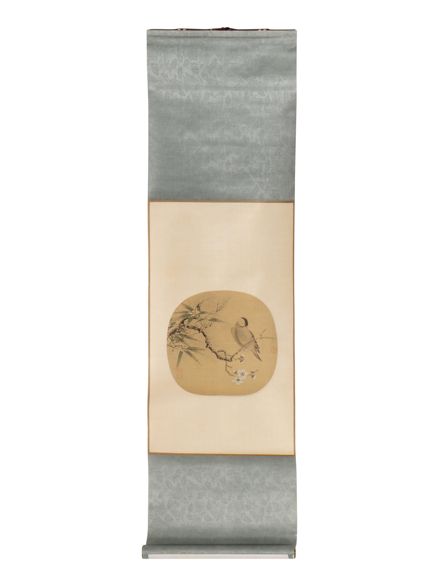 Three Chinese Prints Depicting Birds 精印花鳥立軸三幅