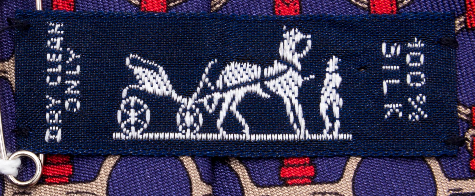 A Pair of Hermès Silk Ties,