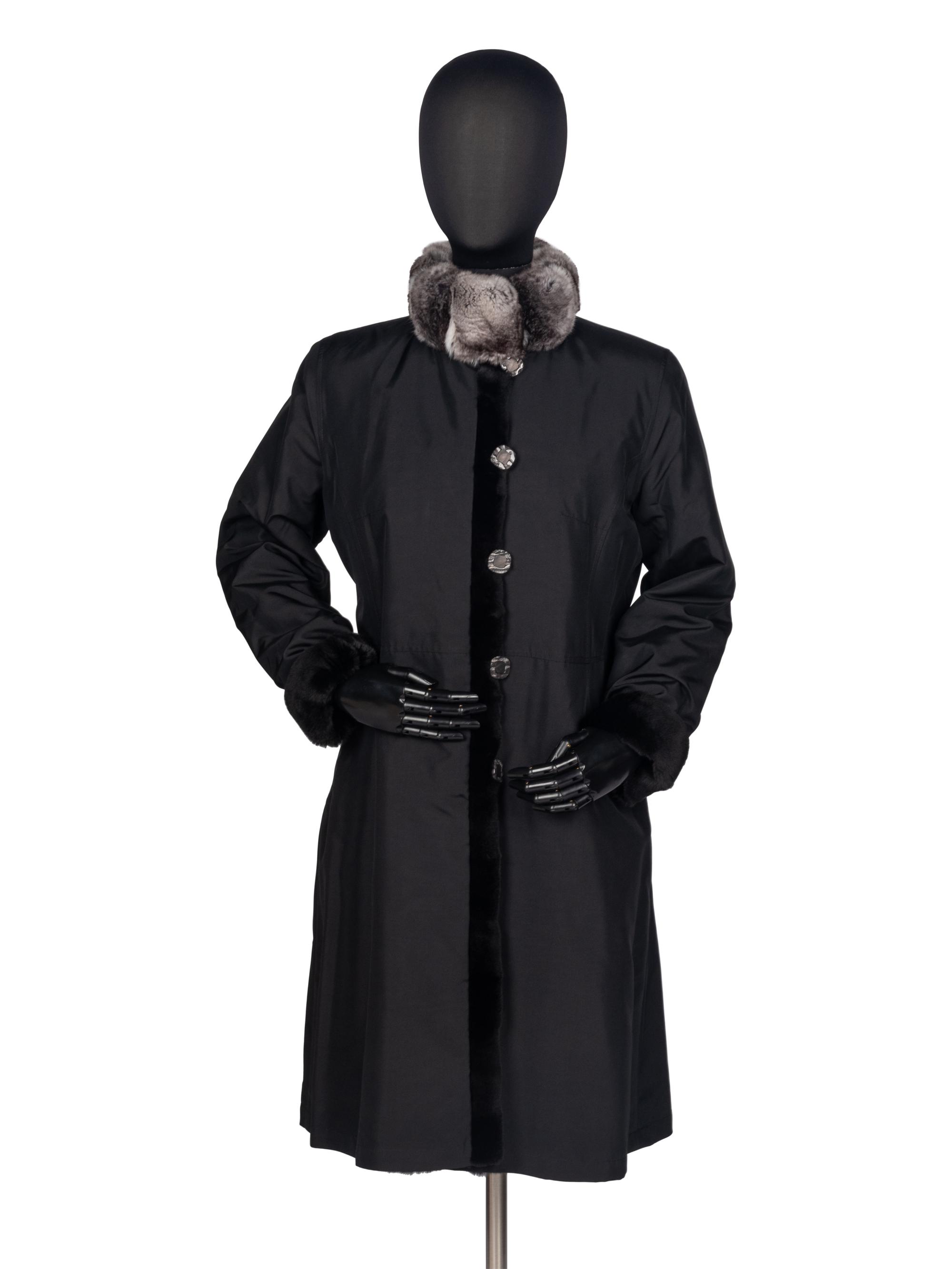 Birger Christensen Reversible Fur Coat