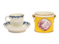Three French Porcelain Articles
