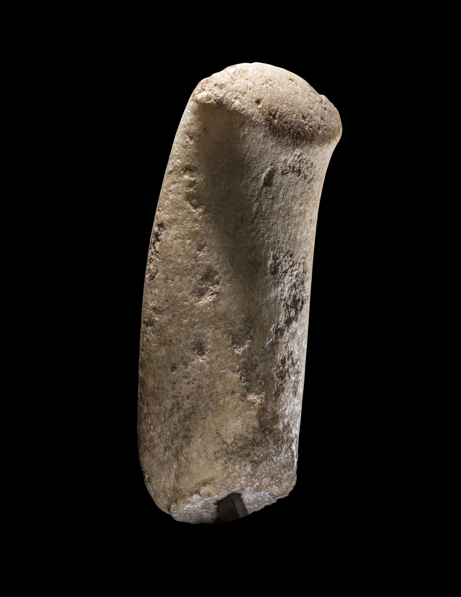 A Large Cycladic Marble Head
