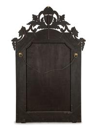 A Venetian Style Etched Glass Framed Mirror — 20th Century