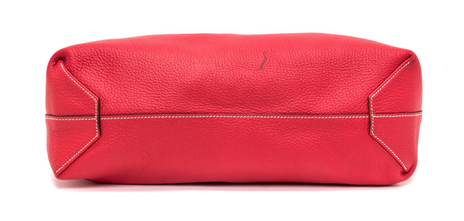 An Hermes Rubis/Bougainvillea 45cm Taurillon Clemence Double Sens Tote, 17.5" x 15.5" x 5".