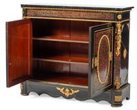 A Napoleon III Boulle Marquetry Marble-Top Meuble d'Appui