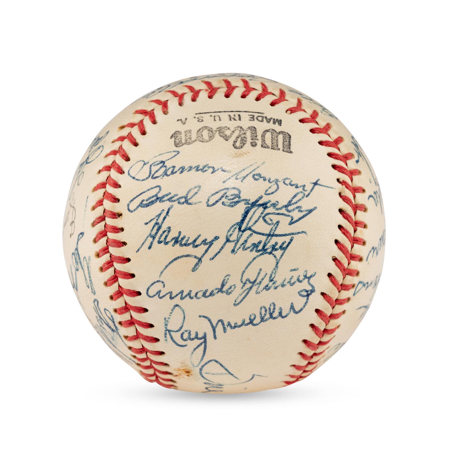 A 1954 Minneapolis Miners Team Signed Autograph Baseball