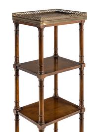 An American Six-Tier Etagere