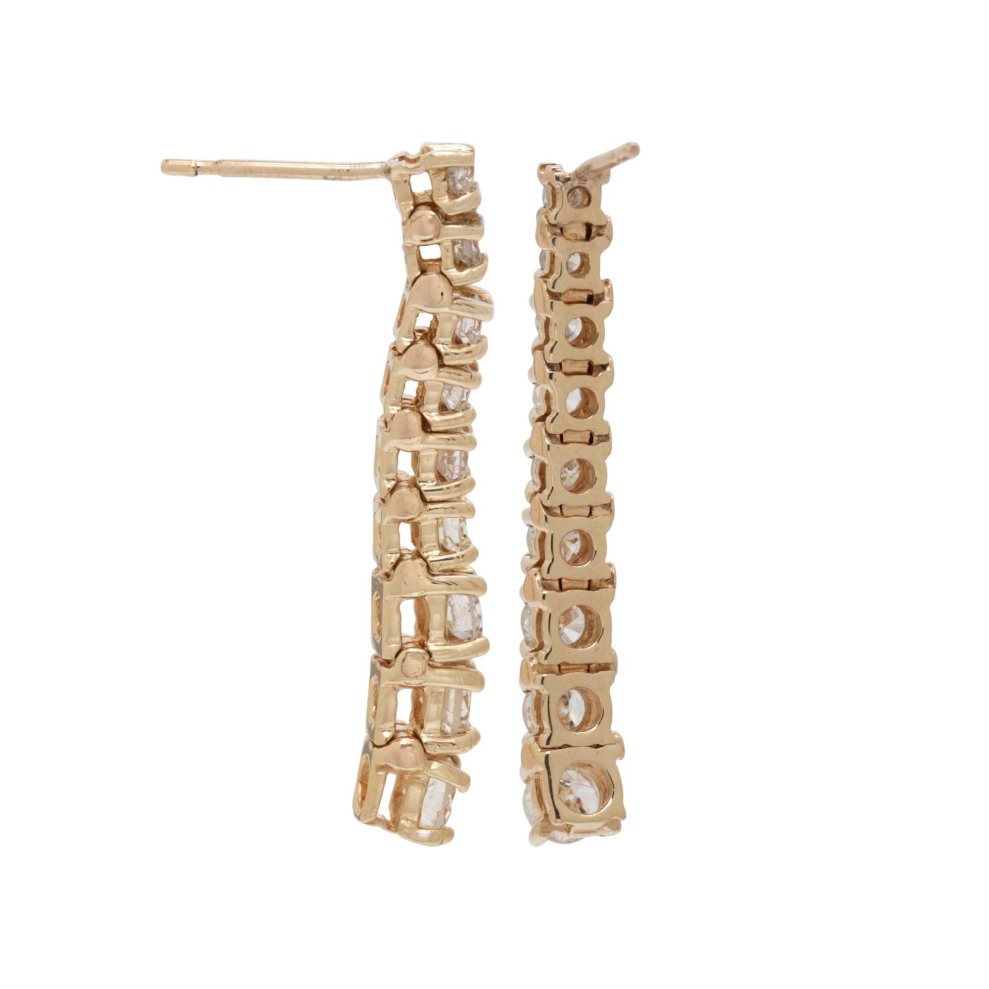 DIAMOND DROP EARRINGS