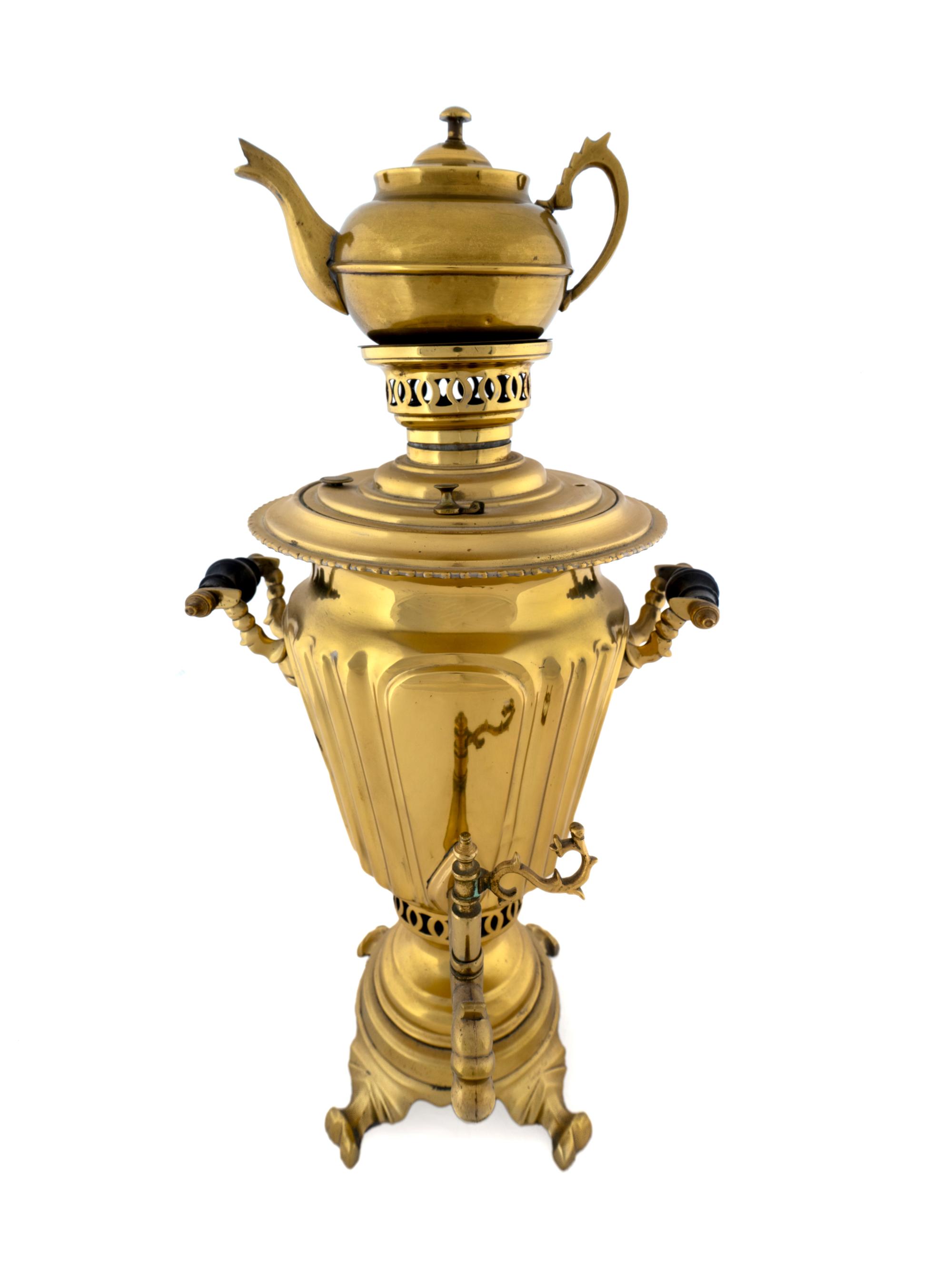 A Russian Brass Samovar — 19TH/20TH CENTURY