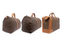 Collection of Three Louis Vuitton Monogram Canvas Bags, 1980-90s