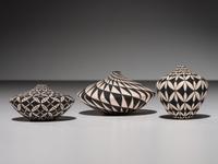 Fine Line Pottery Seed Jars