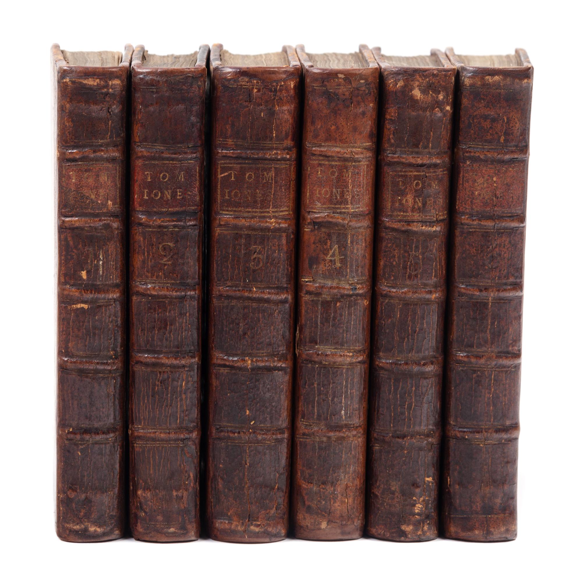 FIELDING, Henry (1707-1754). The History of Tom Jones, a Foundling. London: for A. Millar, 1749.