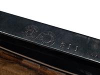A Bohemian Enamel Decorated Amber Glass Table Casket