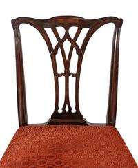 A Set of Eight George III Style Mahogany Dining Chairs