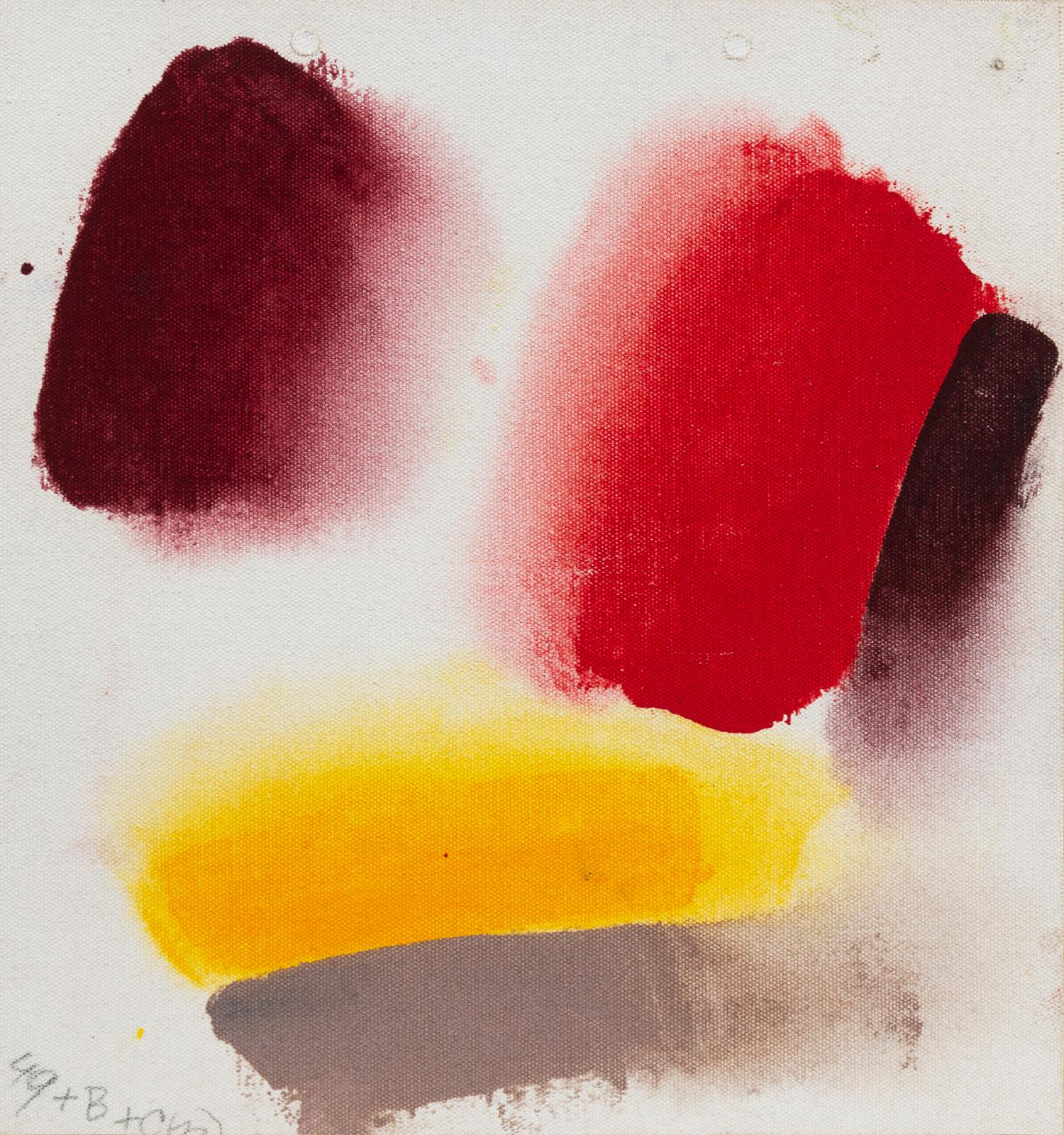 Friedel Dzubas, (American/German, 1915-1994), Pursuit II (Sketch), 1972