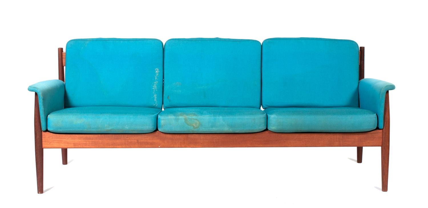 A Mid-century Sofa Length 74 inches. — FINN JUHL FOR JOHN STUART