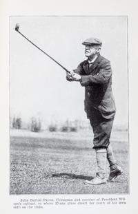 (GOLF) EVANS, CHICK. Chick Evans' Golf Book. NY, 1921. Signed.