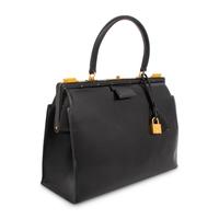 HERMÈS, SAC 404 HANDBAG IN NOIR BOX LEATHER