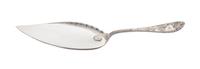 An American Silver Pie Server, Wood & Hughes, New York, NY, Late 19th Century, the rounded handle worked to show leaves, monogrammed.