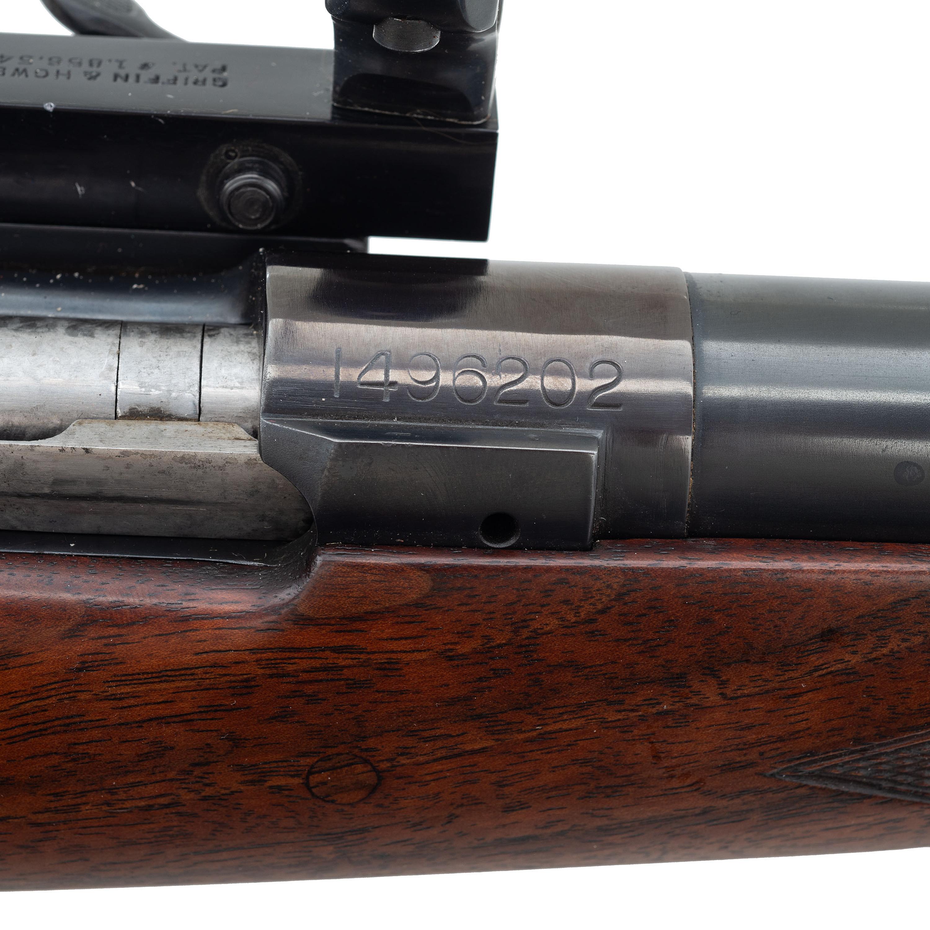*Custom Springfield 1903 Sporting Rifle with Griffin & Howe Mounts, attributed to John Oberlies