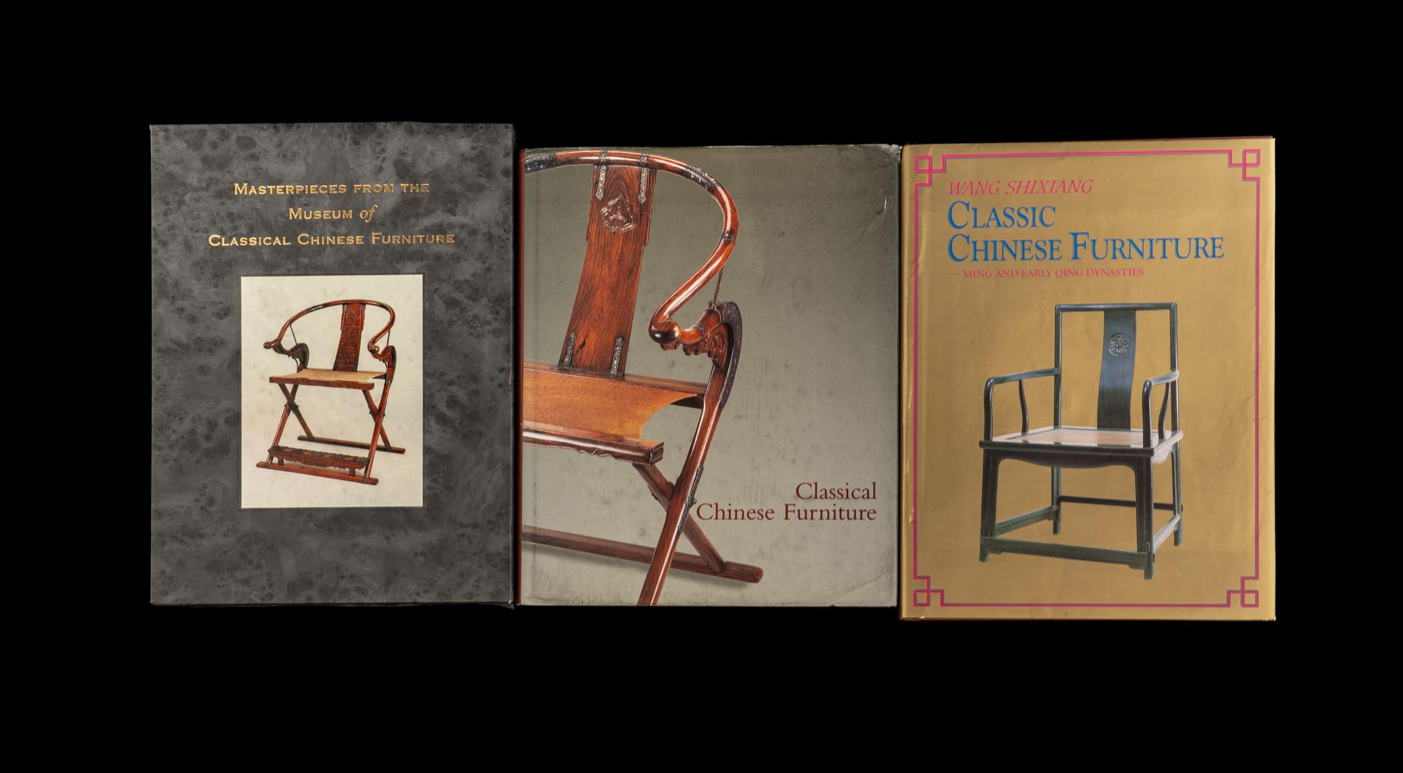 [CHINESE FURNITURE] A Group of Reference Books about Chinese Furniture