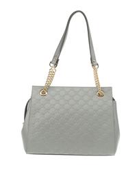 Gucci Guccissima Grey Leather Tote