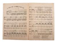 [CIVIL WAR -- CONFEDERATE]. O Give Me a Home by the Sea . Augusta, Georgia: A.E. Blackmar, ca 1860s.