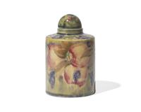 A Moorcroft Pottery 'Pomegranate' Tea Cannister and Cover