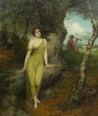 Maiden and Troubadour , 1921