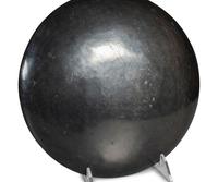 Blackware Pottery Charger
