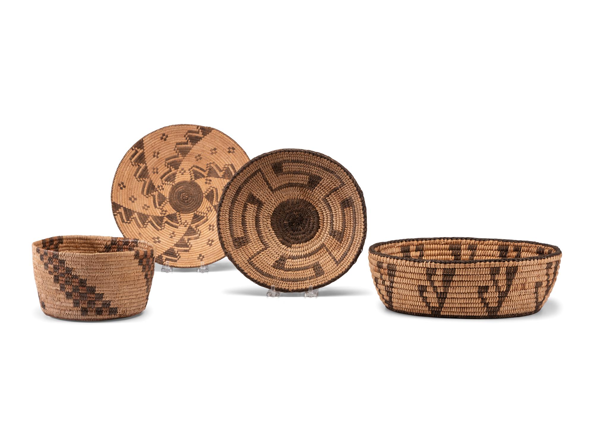 Akimel and Tohono O'odham Baskets
