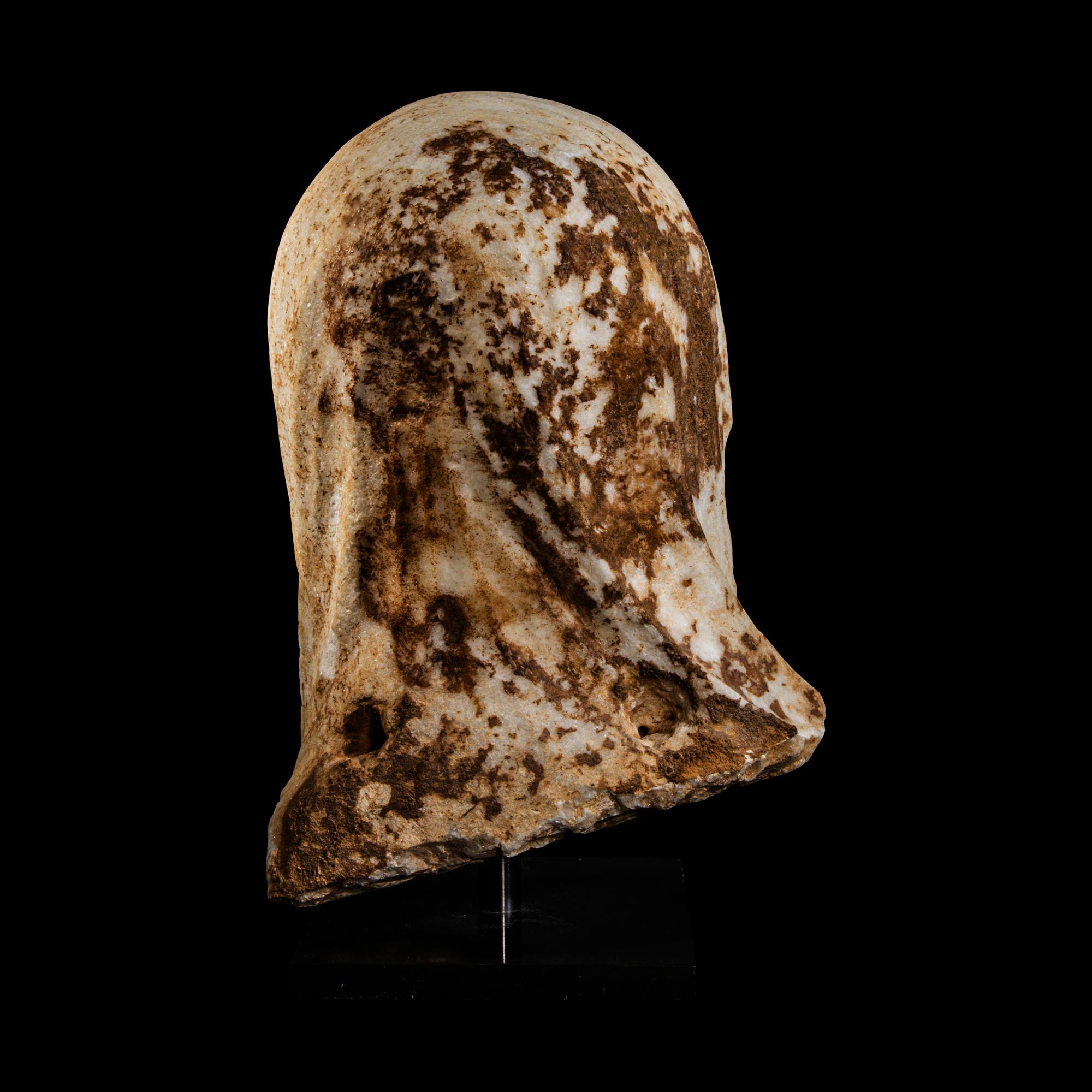A Greek Marble Head of Demeter