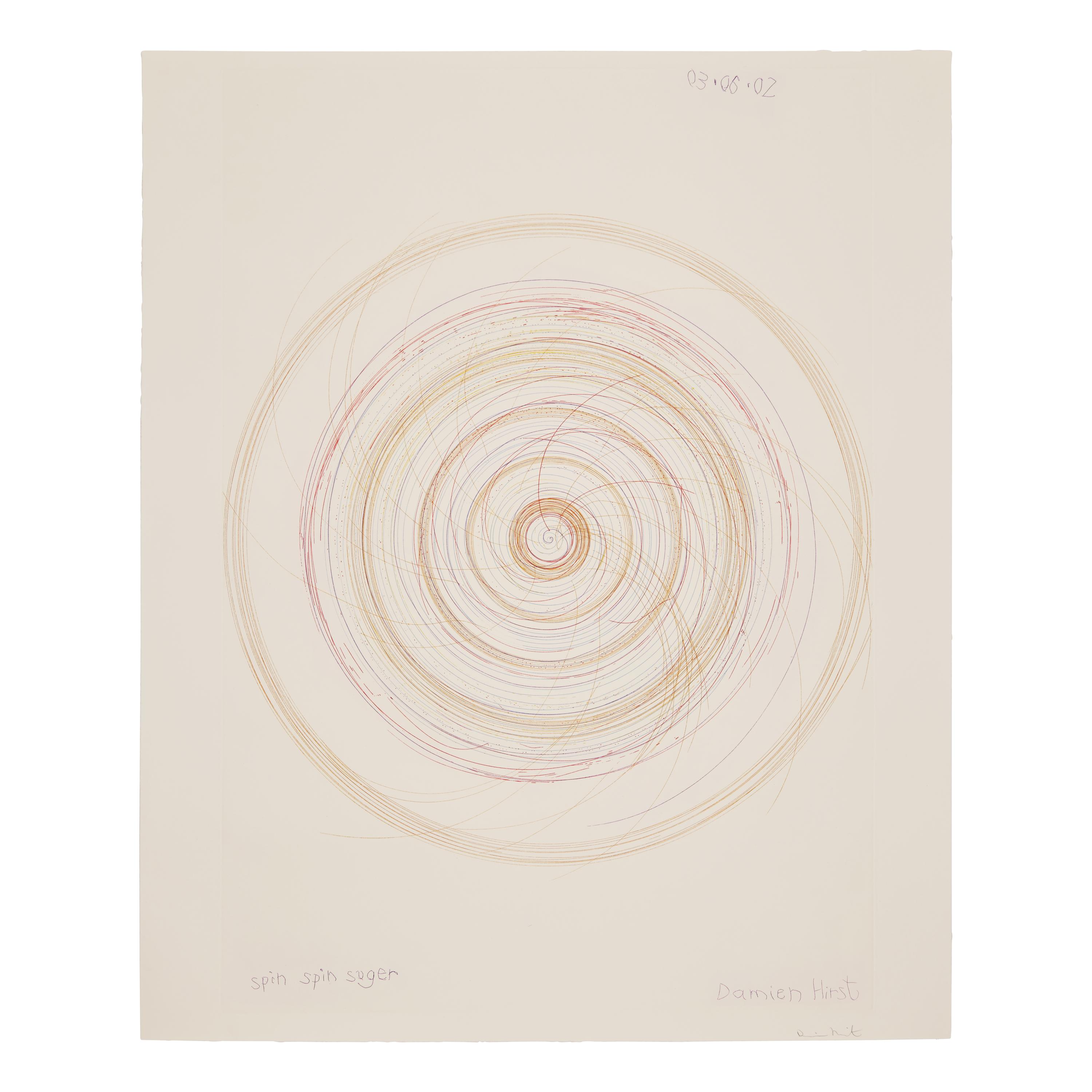 Damien Hirst (British, b. 1965) — Spin Spin Sugar (from In a Spin, the Action of the World on Things, Vol. II ) , 2002