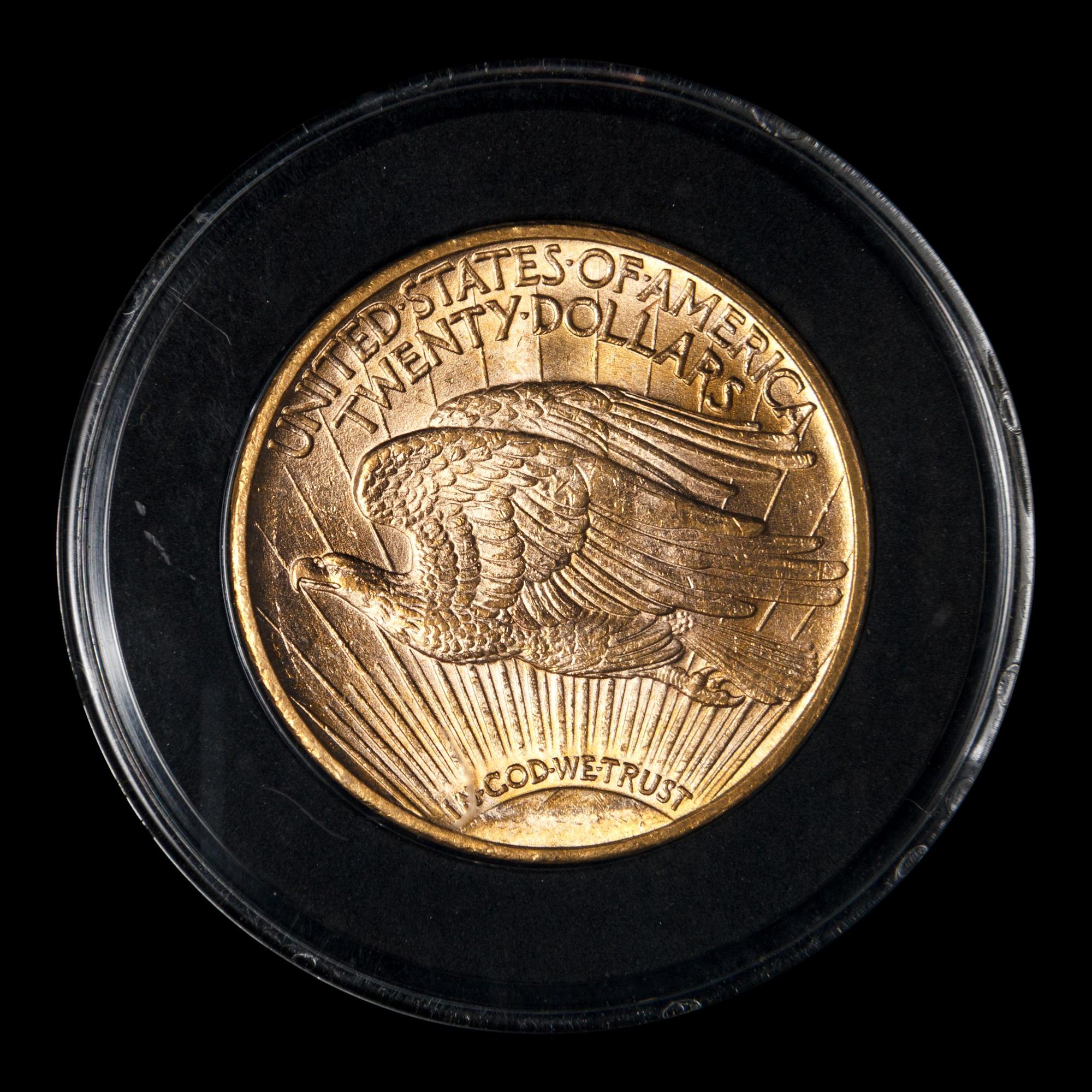 A 1922 Saint Gaudens $20 Gold Coin