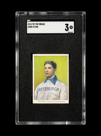 A 1910 Tip Top Bread John Flynn Baseball Card (SGC 3 VG)