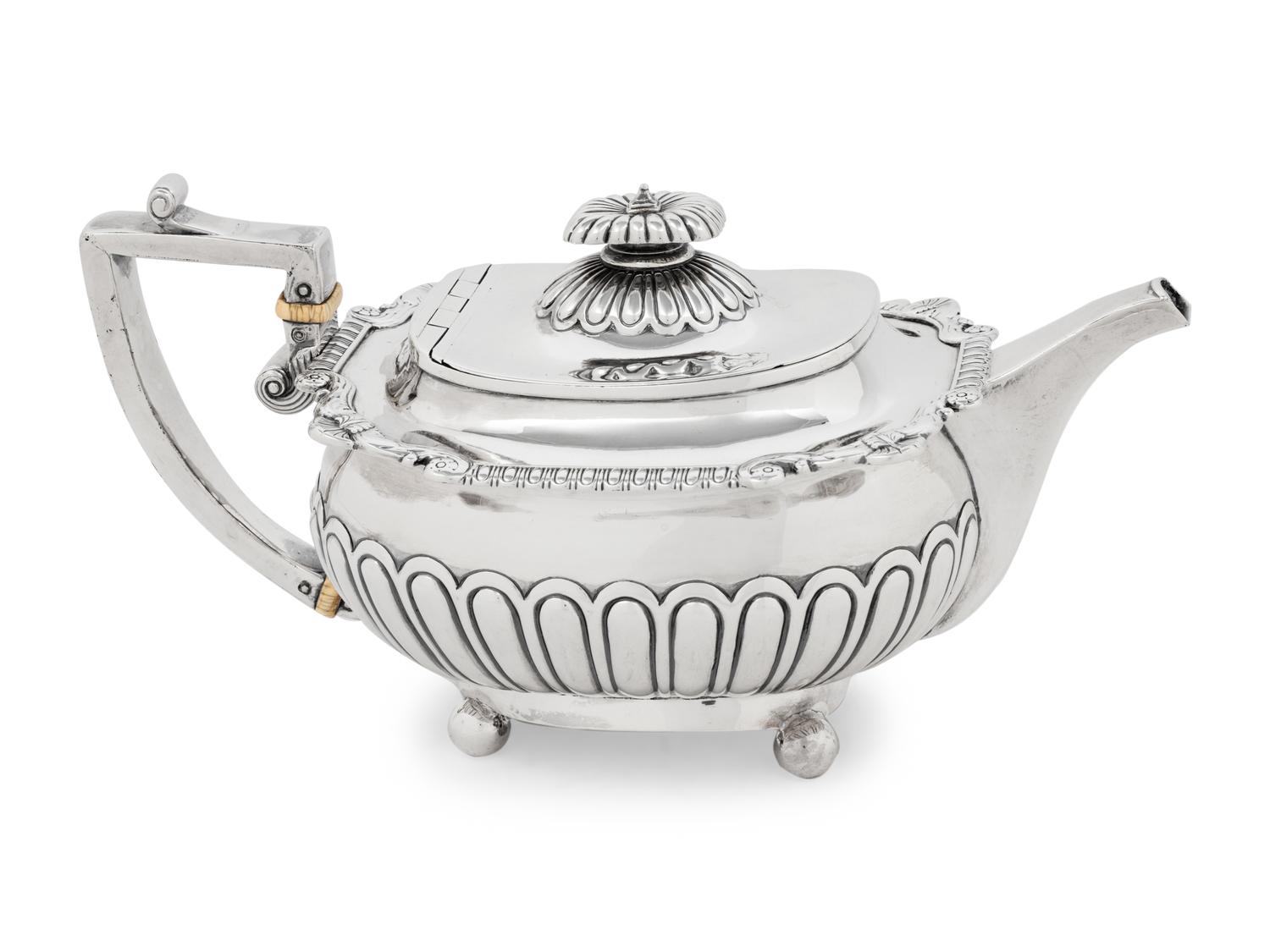 A George III Silver Teapot