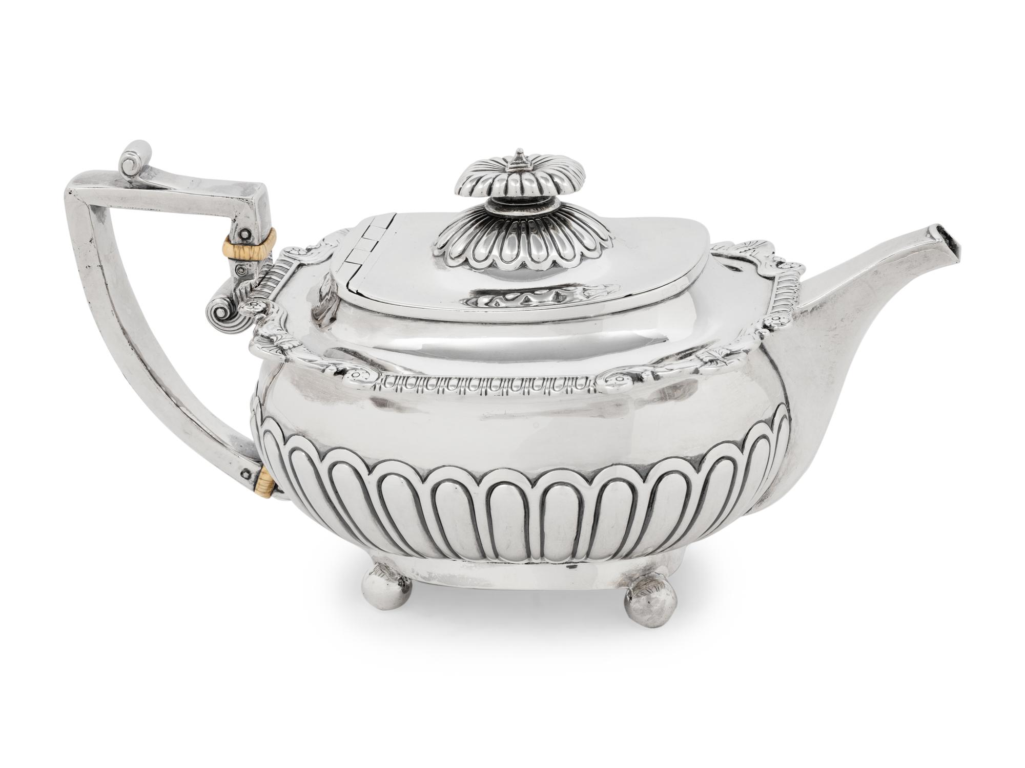 A George III Silver Teapot