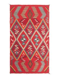 Navajo Germantown Serape-style Weaving / Rug