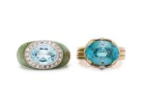 COLLECTION OF MULTIGEM RINGS