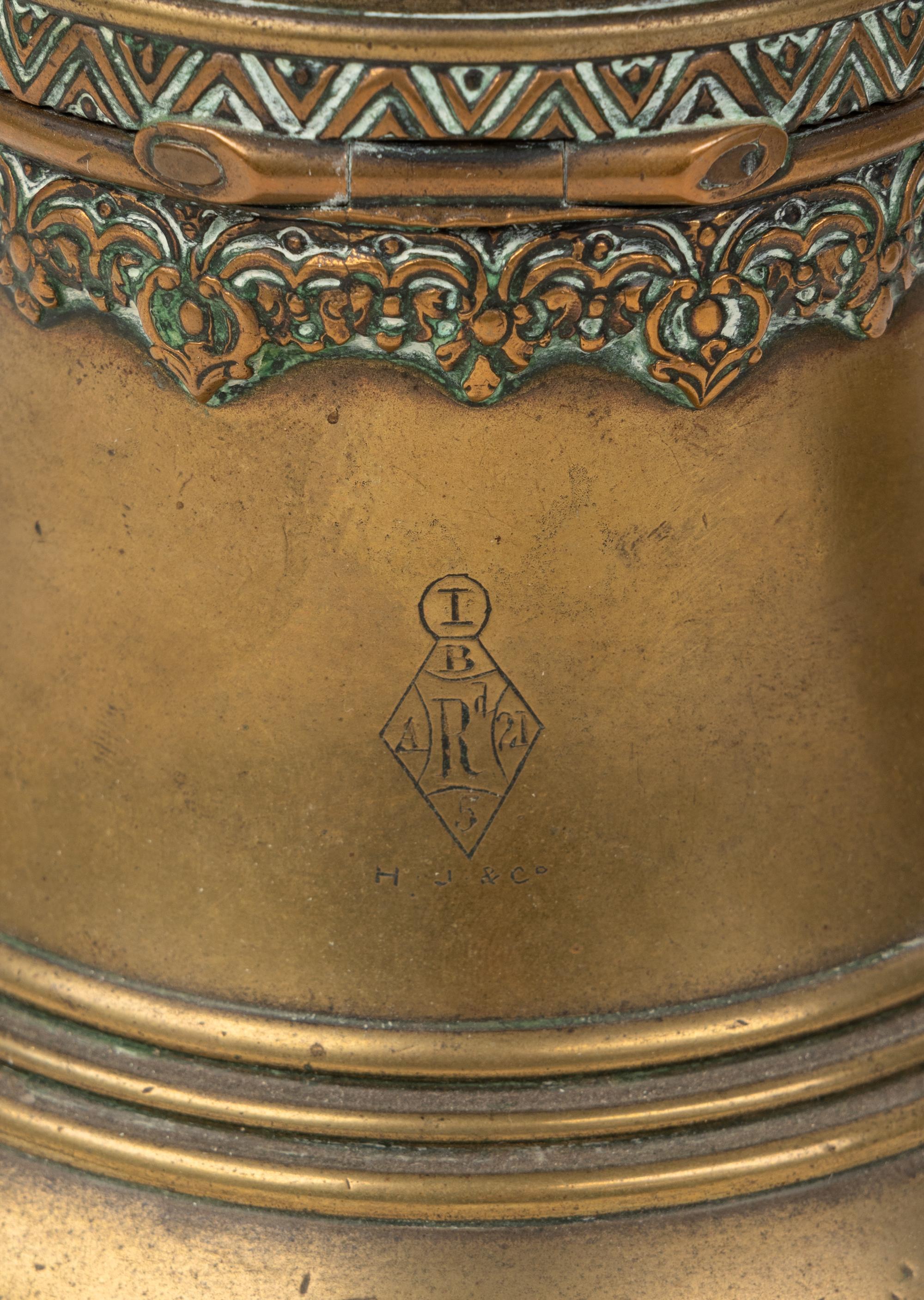 An Eagle-Form Inkwell and an English Bell Inkwell