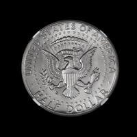 A United States 1977-D Kennedy 50c Coin — NGC GRADED MS65