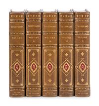 [BONAPARTE, Napoleon (1769-1821)]. [The Napoleon Series]. HAZLITT, William (1778-1830). Life of Napoleon Bonaparte . 6 volumes. -- BOURRIENNE, Louis Antoine Fauvelet de (1769-1834). Memoirs of Napoleon Bonaparte . 4 volumes. -- JUNOT, Laure, Duchesse D'Abrantes (1784-1838). Memoirs of Madame Junot . 6 volumes. -- TALLEYRAND, Charles-Maurice, prince de (1754-1838). Memoirs of the Prince de Talleyrand . 5 vols. London: The Grolier Society, [ca 1905].