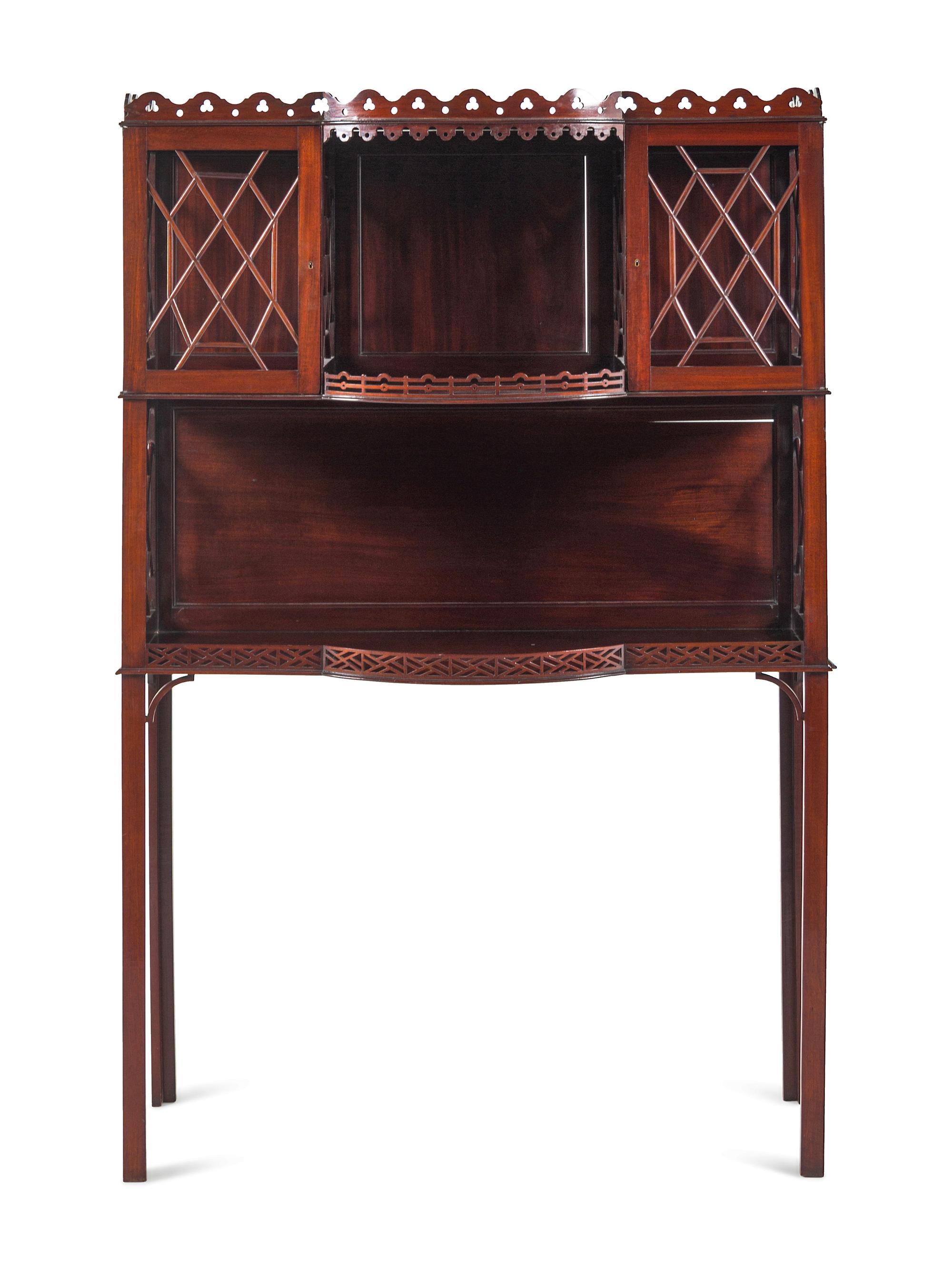 A George III Mahogany Cabinet
