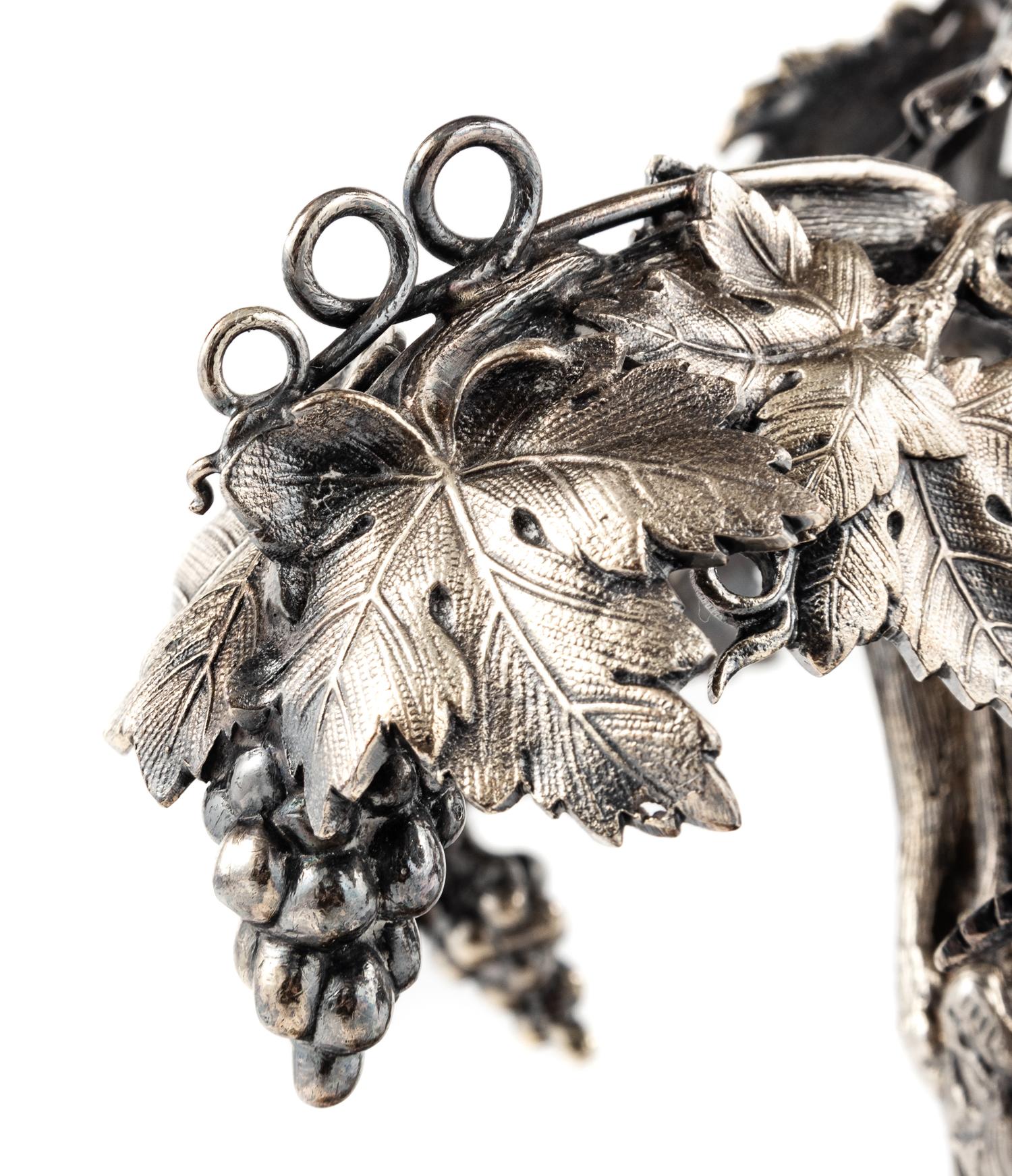 A Victorian Silver-Plate Epergne